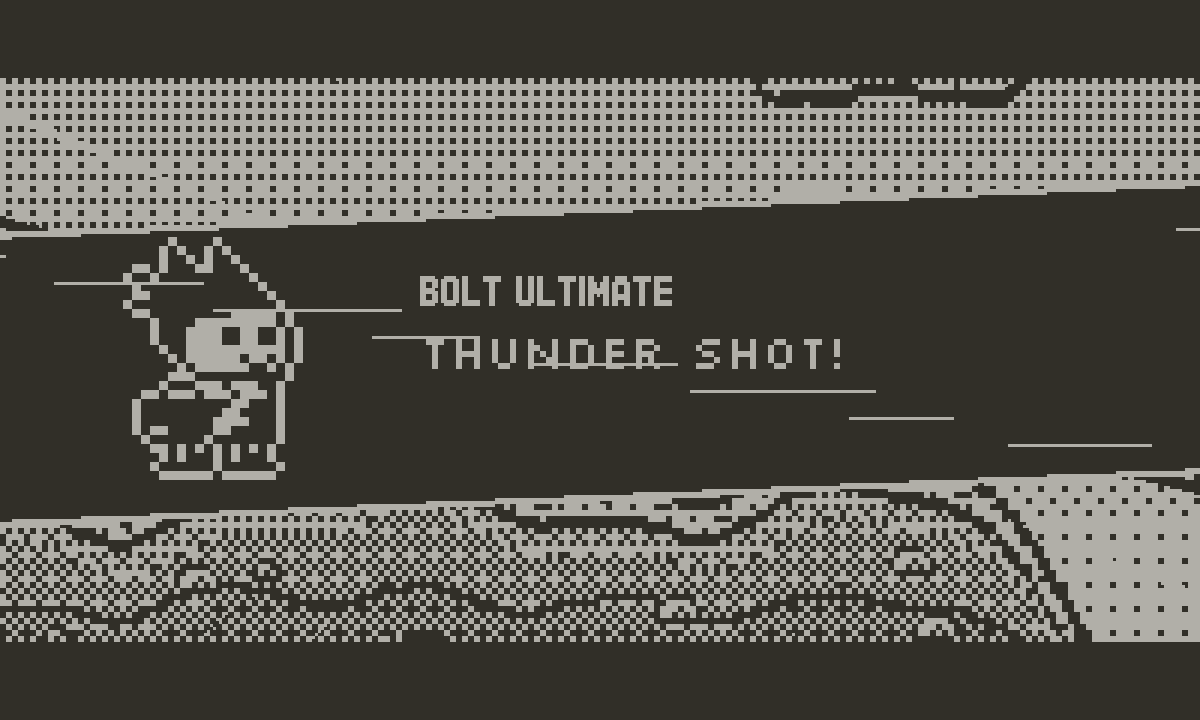 Lobshot screenshot: Ultimate cut-in · Bolt